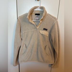Patagonia Off-White Fleece Jacket
